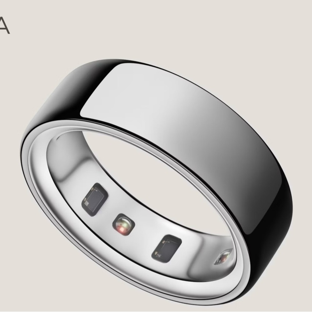 Silver Oura Ring 4